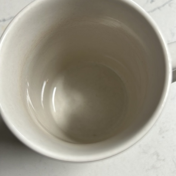 Starbucks White Ceramic Coffee Mug Cup Double Sided Mermaid Logo 10 Oz 2008 - Picture 2 of 4